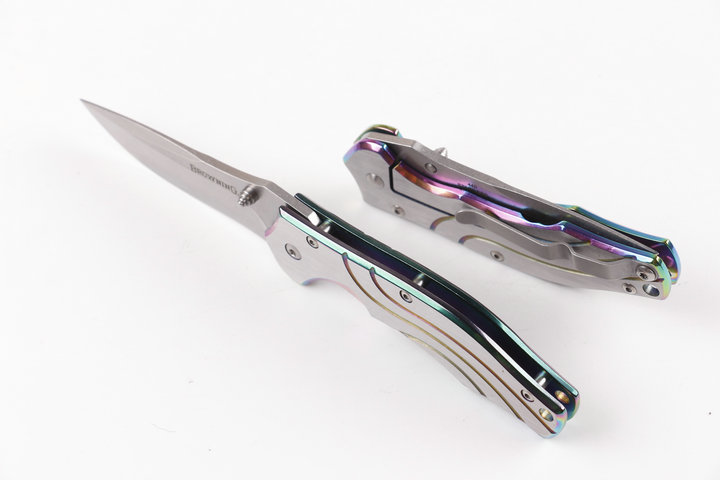  Browning colorful small Phoenix folding knife UD402316